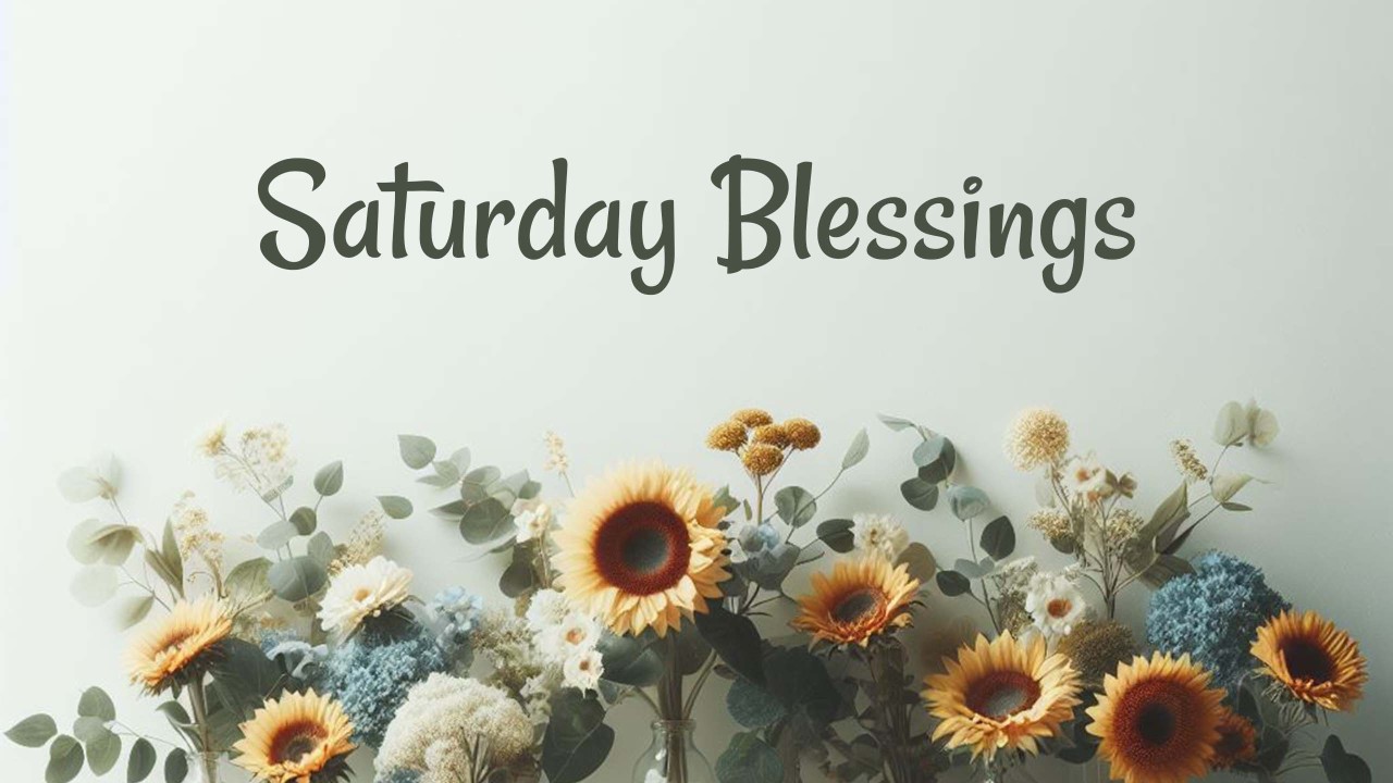 100+ Beautiful Saturday Morning Blessings Images