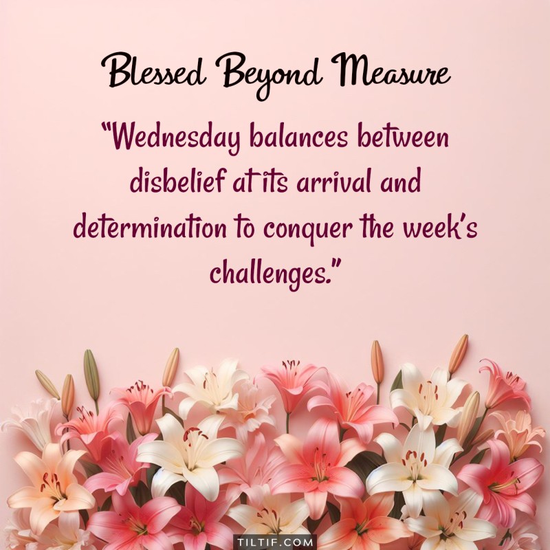 Wednesday balances between disbelief at its arrival and determination to conquer the week’s challenges.